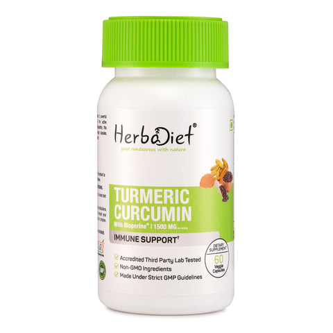 Turmeric Curcumin Capsules with Bioperine for Immunity & Joint Support
