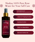 100% Pure Rose Water - Skin & Hair Care