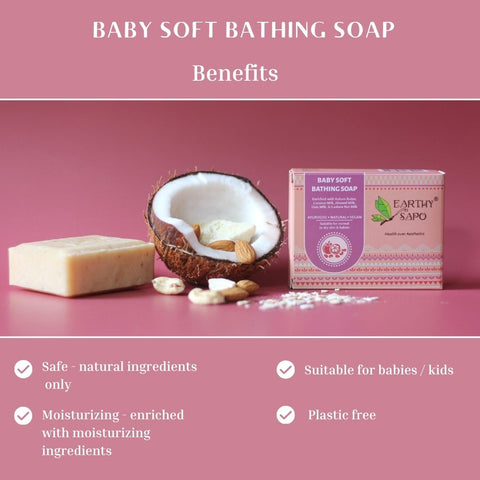 Baby Soft Bathing Soap, 100g