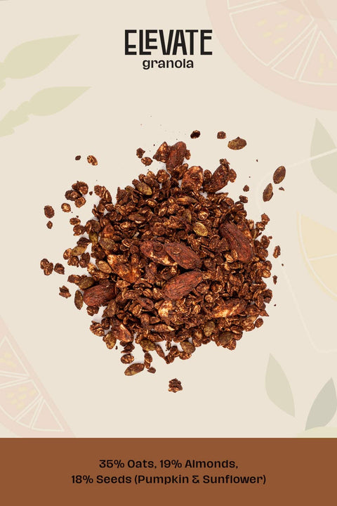 ELEVATE Granola Cocoa & Almonds (600g) - Energy & Metabolism