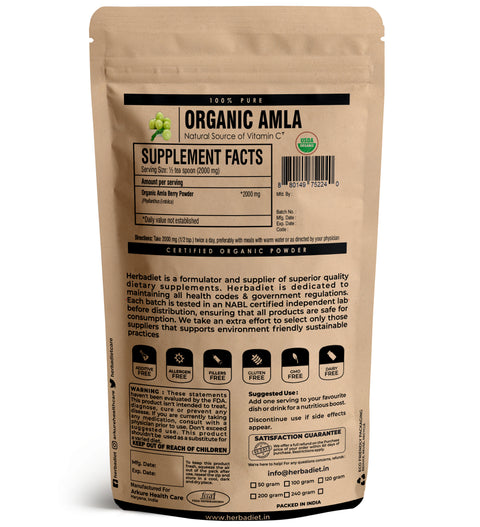 Organic Amla Powder (Amalaki)