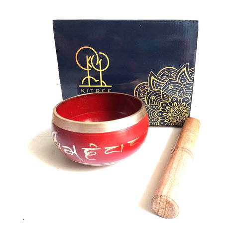 Singing Bowl with Wooden Stick - Anxiety Relief