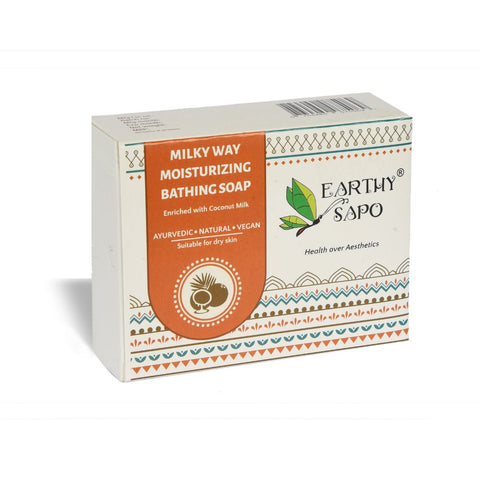 Milky Way Moisturizing Bathing Soap, 100g