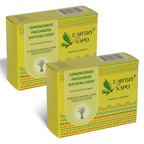 Lemongrass Freshness Bathing Soap, 100g