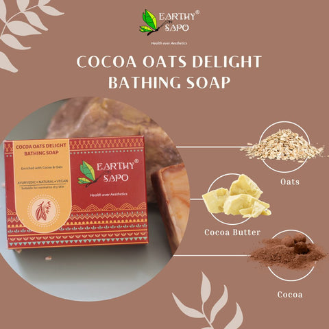 Cocoa Oats Delight Bathing Soap, 100g