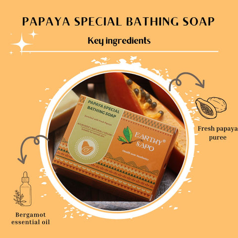 Papaya Special Bathing Soap, 100g