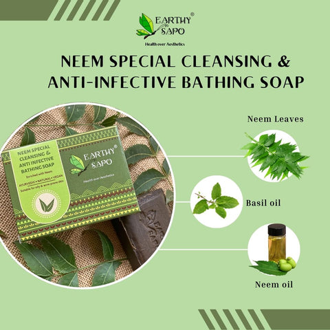 Neem Special Cleansing & anti-infective Bathing Soap,100g