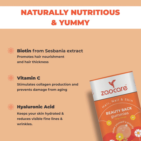 Zaocare Gummies For Hair and Skin