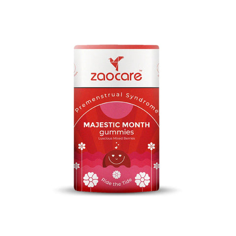 Majestic Month PMS Gummies for Premenstrual Syndrome and Period Pain Relief