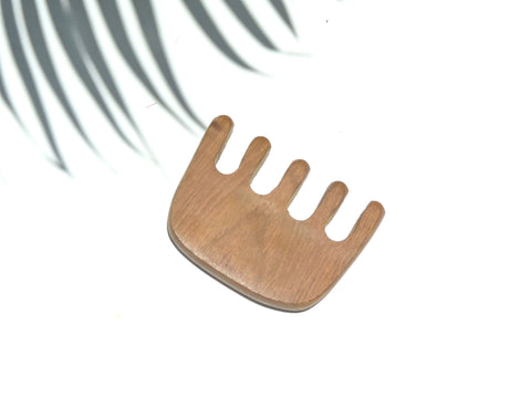 Neem Wood Massager Comb (Small)