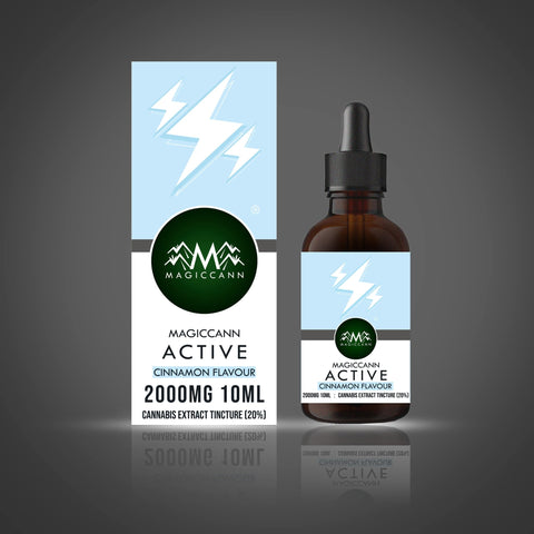 Active Broad Spectrum CBD Oil with Zero THC - Anxiety Relief