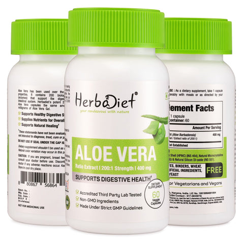 Aloe Vera Herbal Digestive Detox Digestion Supplement