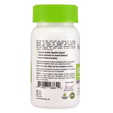 Aloe Vera Herbal Digestive Detox Digestion Supplement