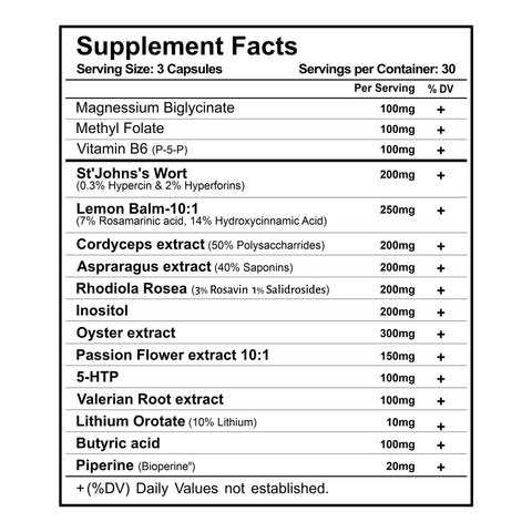 Alpha Delaaay with St. Johns's Wort, Cordyceps, Valerian Root - Men's Health