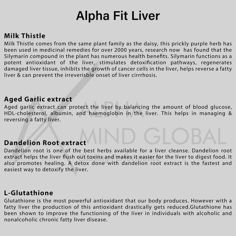 Alpha Fit Liver for Liver Detox and Care