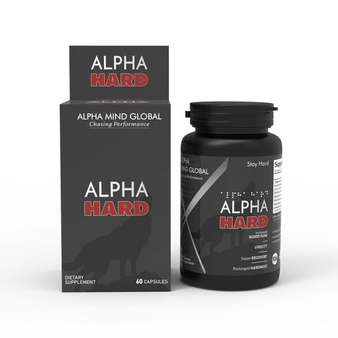 Alpha Hard with Horny Goat Weed and Pine Bark - Men's Health