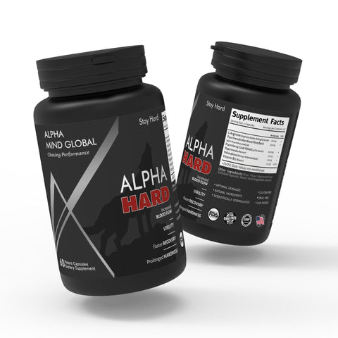 Alpha Hard with Horny Goat Weed and Pine Bark - Men's Health