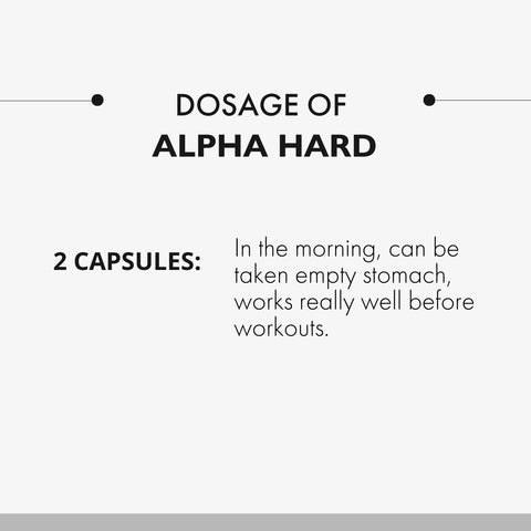 Alpha Hard with Horny Goat Weed and Pine Bark - Men's Health