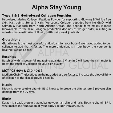 Alpha Stay Young - Anti - Ageing (Collagen)