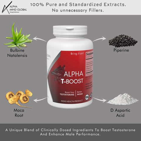 Alpha T - Boost with South African Bulbine Natalensis - Athletic Performance