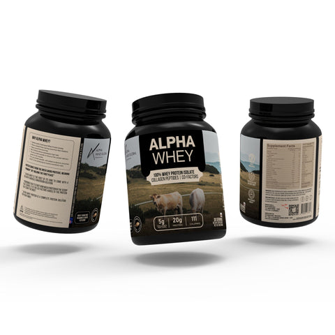 Alpha Whey 100% Whey Protein Isolate - Lean Body Mass