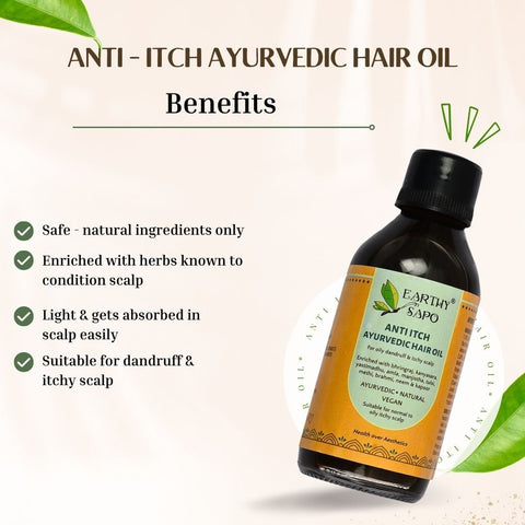 Anti Itch Ayurvedic Hair oil, 100 ml