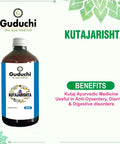 Asava Arishta Kutajarishta | Useful in Anti - Dysentery, Diarrhea | Digestive disorders | 450ML