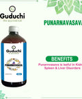 Asava Arishta Punarnavasava | Useful in Kidney, Spleen & Liver Disorders | 450ML