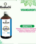 Asava Arishta Vidangarishta for Stomach Ache & Intestinal Worms Relief