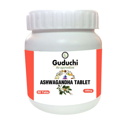 Ashwagandha Tablet - For General Wellness & Anxiety Relief | Stress Support | 60 Tabs | 500mg