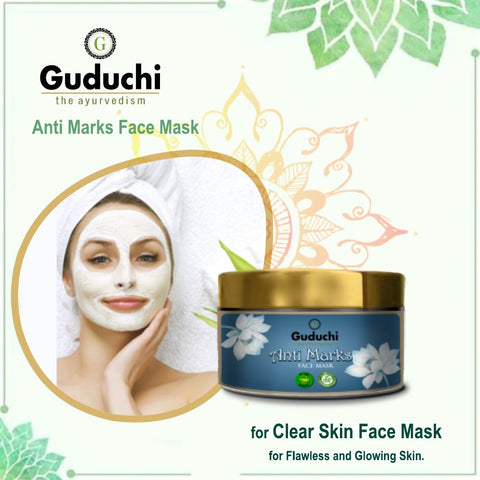 Ayurvedic spot treatment with Guduchi Anti Marks Face Mask