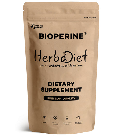 Herbadiet Bioperine 95% Powder to Boost Nutrients Uptake