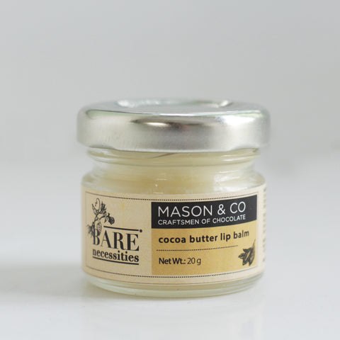 Mason & Co x Bare Necessities Unisex Moisturizing Cocoa Butter Lip Balm