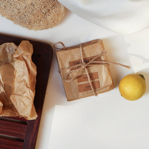 Coconut And Clove Body Scrub Bar