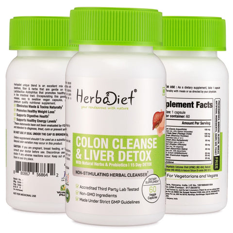 Colon Cleanse Detox Supplement for Liver & Advanced Gut Health