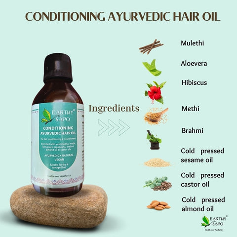 Conditioning Ayurvedic Hair Oil, 100 ml