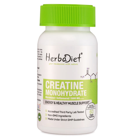 Creatine Monohydrate for Muscle Growth & Cellular Energy