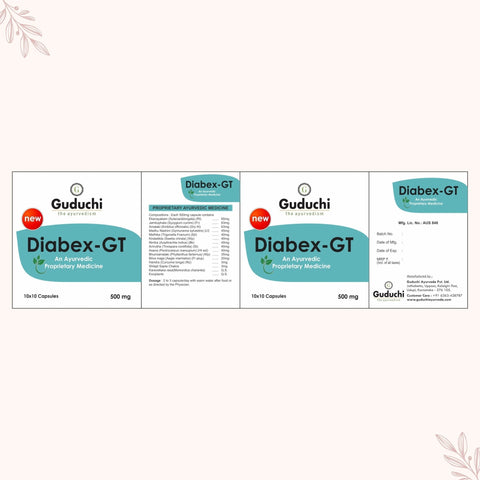 Diabex - GT| Improves insulin secretion| Helps to stimulate the pancreas for releasing proper insulin - 100 Capsule.