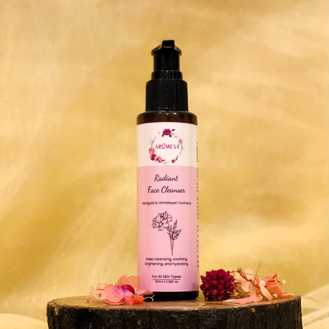 Radiant Face Cleanser with Marigold and Himalayan Turmeric