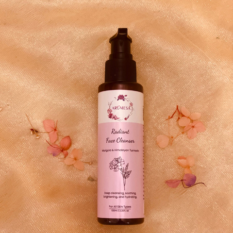 Radiant Face Cleanser with Marigold and Himalayan Turmeric