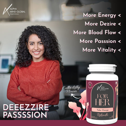 For Her to Take Charge, Improve Energy, Stamina & Mood - Women's Health