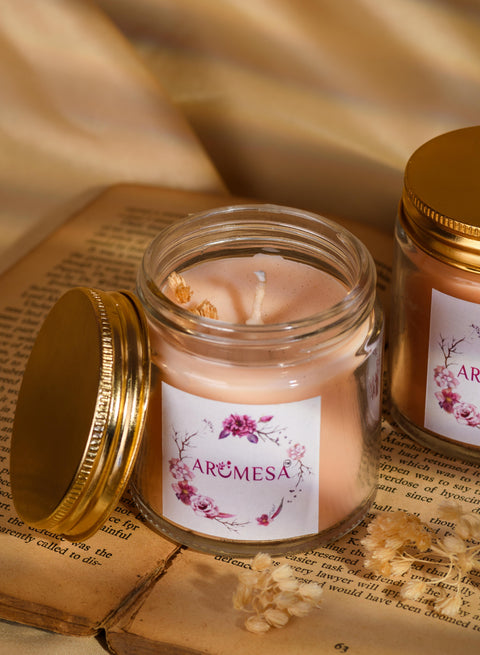 Freshly Picked Scented Soy Candle | Jasmine and Mogra