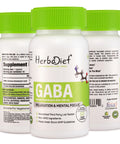 GABA (Gamma - Aminobutyric Acid) Supplement for Promoting Relaxation & Calmness