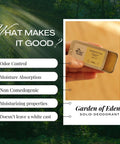 Garden of Eden Solid Perfume for Women (Alcohol Free)