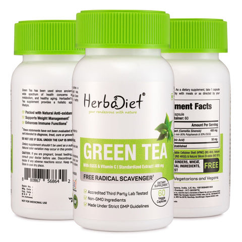 Green Tea Extract with EGCG for Natural Energy Boost & Antioxidant Support