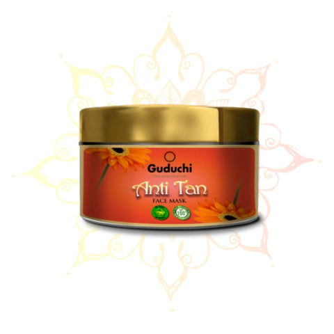 Guduchi Anti Tan Face Mask for Improved Skin Tone, Pigmentation with the goodness of Ayurveda