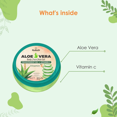 Guduchi Ayurveda Aloe Vera Gel with the Power of Vitamin C