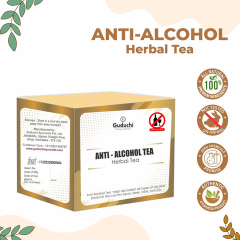 Guduchi Ayurveda Anti - Alcohol Herbal Tea