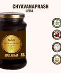 Guduchi Ayurveda Chyavanprash Made with Jaggery and Honey, Packed in glass jar, 2X Immunity Booster for all age groups - No Sugar - 400gms [LIMITED OFFER: PACK OF 3 AT THE PRICE OF 2]