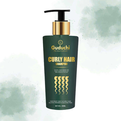 Guduchi Ayurveda Curly Hair shampoo.